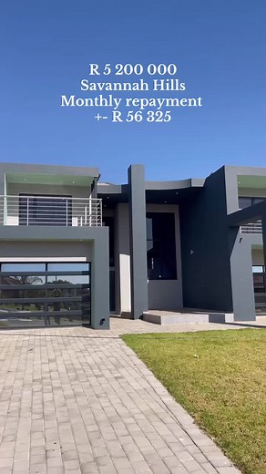 Let me introduce you to this absolute stunner! Brand new and waiting for its first occupants. Features: DOWNSTAIRS: Kitchen with Scullery (gas and electric stoves) 2 Living areas with gas fireplace Guest bedroom, en-suite Guest Toilet Staff quarters UPSTAIRS: 3 Bedrooms, all en-suite Master bedroom with large walk-in closet and stunning bathroom Pyjama Lounge OUTSIDE: Large Yard Massive Pool 3 fully automated garages Contact Lebo Matemane at 082 998 7704 for a viewing appointment.#fyp #blowthisu