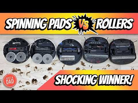 Robot Mop Comparison: Spinning Pads vs Rollers – Which Is Better?