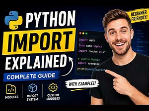 How Import Works in Python | Python Modules Explained Simply