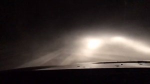 19K views · 72 reactions | WATCH: Dashcam video captured by 13WHAM's Doug Emblidge shows whiteout conditions this morning in Canandaigua. For the latest on what you can expect in today's forecast, click here: https://13wham.com/weather/high-wind-watch-sunday | 13 WHAM ABC | Facebook