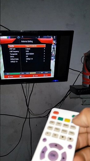 Dish TV 📺 Ki Fitting Ka Tarika||Pak Sat38E dish tuning #youtubeshorts #shortsviral #yearofyou