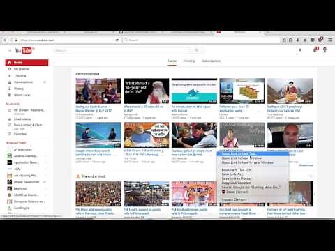 How to download youtube videos from command line ?