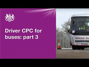 Driver CPC for buses: part 3 - driving test