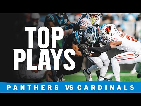 Top plays and highlights in Panthers overtime win vs. Arizona Cardinals | Carolina Panthers