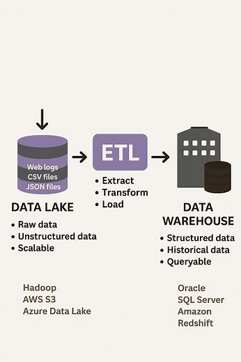 Data Flow in 1 Image| ETL | Data Engineer Tools #bigdata #database #dataengineering #dataengineers