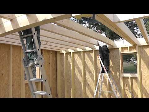 Les étapes de construction d'une maison en bois