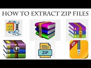 How to extract zip files on windows 10, Windows 8.1, Windows 7 / Smart Enough