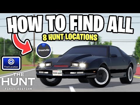 HOW TO FIND ALL 8 HUNT LOCATIONS In Greenville! (The Hunt: First Edition) - Roblox Greenville