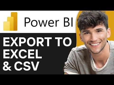 Power BI: Export To Excel And CSV (2024)