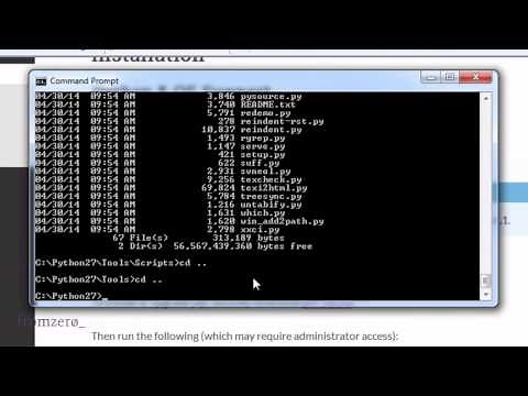 Install virtualenv and pip on Windows