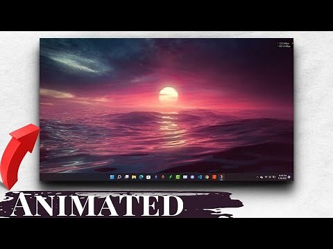 How to use animated live wallpapers on windows 11(FREE)
