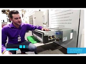 What is a horizontal ducted Mitsubishi unit?