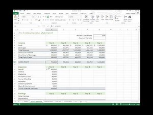 Extrapolating an Expense Series in Excel
