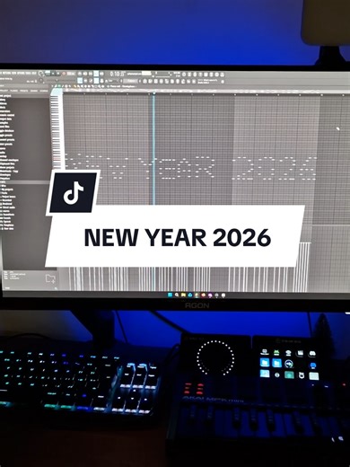 This is New Year 2026 sounds like ✨️🪄 #midiart #musicart #newyear2026
