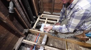 1M views · 2K reactions | Bathroom subfloor installation tips...always use steel plates to protect plumbing and prevent water leaks...if you're doing a bathroom remodel and need help, join Bathroom Repair Tutor's Video Library of over 325 step by step tutorials...make your bathroom renovations easier at https://bathroomrepairtutor.com/  | Home Repair Tutor | Facebook