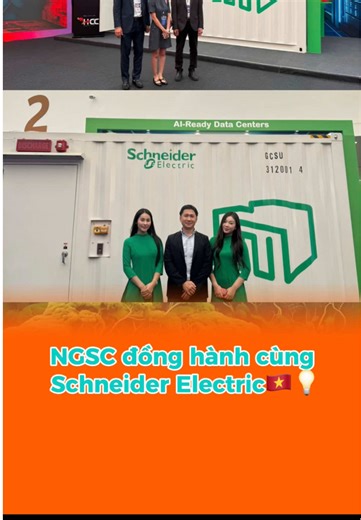 NGSC đồng hành cùng Schneider Electric🤝🤝🤝 #NGSC #schneiderelectric #xh