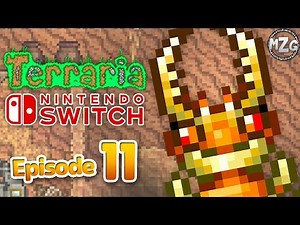 Terraria Nintendo Switch Gameplay Walkthrough - Part 11 - Desert Caves! Extractinator!