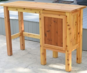 Bar Height Patio Table