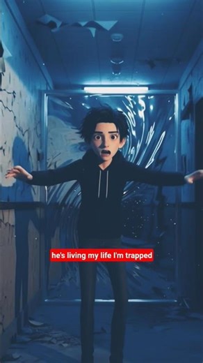 My Reflection Escaped at 3AM! (Anime Horror Story) #scary #3am #AnimeHorror