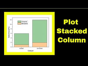 How to Plot Stacked Column in Origin