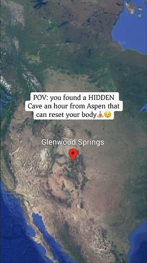 There are other vapor caves but this is the only *natural* vapor cave in North America and its in CO