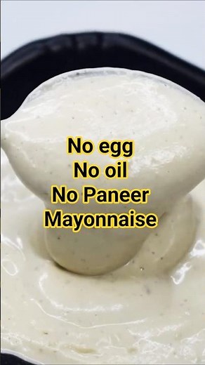 No Egg, No Oil, No Paneer Mayonnaise | NILA'S CUISINE #EgglessMayonnaise #OilFreeMayonnaise