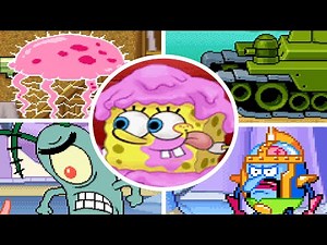 SpongeBob: Atlantis SquarePantis (GBA) - All Bosses