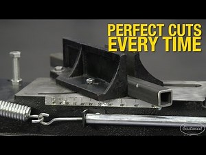 Cut Metal Tubing Up to 4.5" Diameter - Horizontal/Vertical Bandsaw - Eastwood