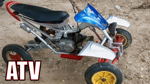 Repurpose Old Parts into a Custom ATV – DIY Guide to Building Your Own Ride!