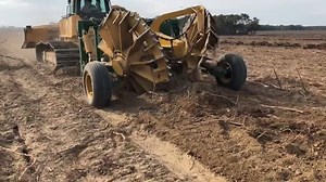 Stump Puller from Savannah Global Solutions, LLC | Forestry Equipment in Action