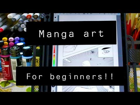 creating manga art - how to draw manga - JUMP PAINT