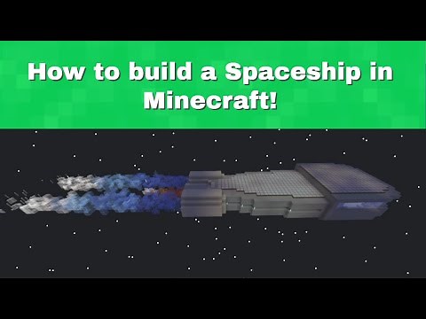 How to build a spaceship in Minecraft (tutorial)