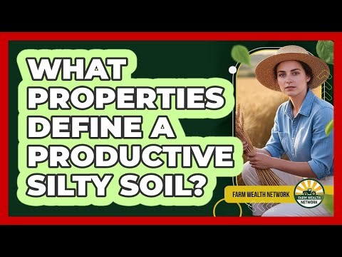 What Properties Define a Productive Silty Soil?