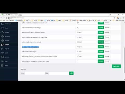 PaperCut Card Reader Hex and Decimal Conversion