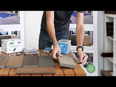 NewTechWood Clips and Fixings for Composite Decking, Cladding, Screening