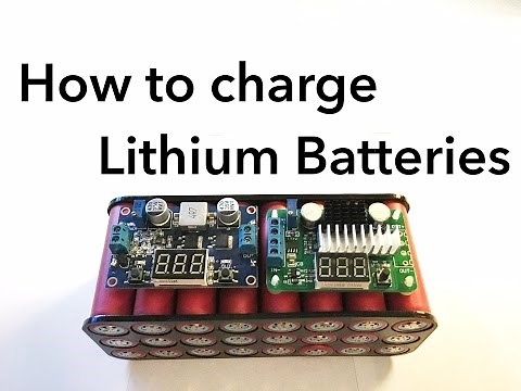 How to Charge Lithium Batteries