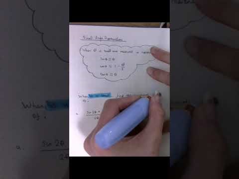 A-Level Maths Recap: Radians - Small Angle Approximations