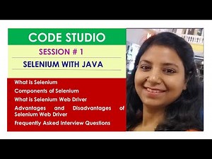 Selenium webdriver with Java -Session#1 Basics