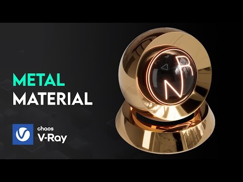How to Create Realistic Metal Materials in V-Ray | 3Ds Max Tutorial