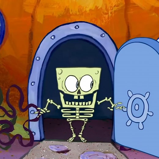 The SpongeBob theme song but make it spOoOooOOoky | SpongeBob SquarePants