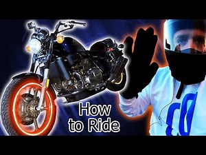 Learn How To Ride A Motorcycle With No Prior Experience - How To Ride A Motorcycle (For Beginners)