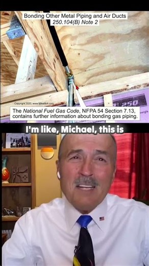 Key Rules for Bonding Gas Piping Systems #electricalcode