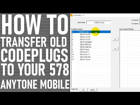 (FIX) How to Use an Old Codeplug on a New AnyTone 878 Handheld or AnyTone 578 Mobile Part 2