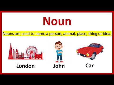 What is a Noun? | Easy Grammar Lesson for Kids with Examples