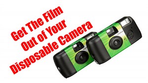 How to take film out of disposable camera the easy way.