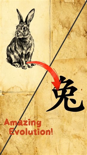The Ancient Origin of "Tu" (Rabbit)🐰