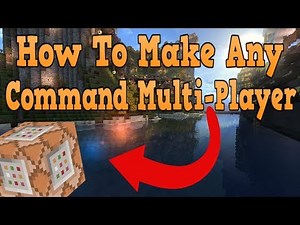 How To Make Command Blocks Multiplayer