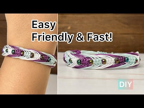 Easy Macrame Bracelet Tutorial | Beginner-Friendly, Fast & Beautiful Design