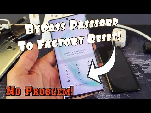 Galaxy Note 10/10+ : Forgot Password/Pin Cannot Factory Reset? ByPass Password NOW!