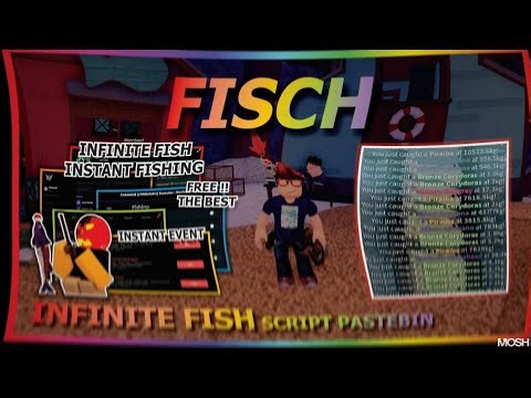 FISCH Script Pastebin 2025 INFINITE FISH, INSTANT FISHING, INSTANT EVENT, CANDY, GOBLIN, UNDETECTED🎃